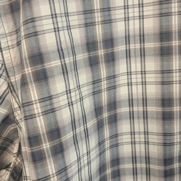 Carhartt Mens Stripe Embroidered Logo Relaed fit Buttoned Down Shirt Size‎ 2x - Picture 7 of 8